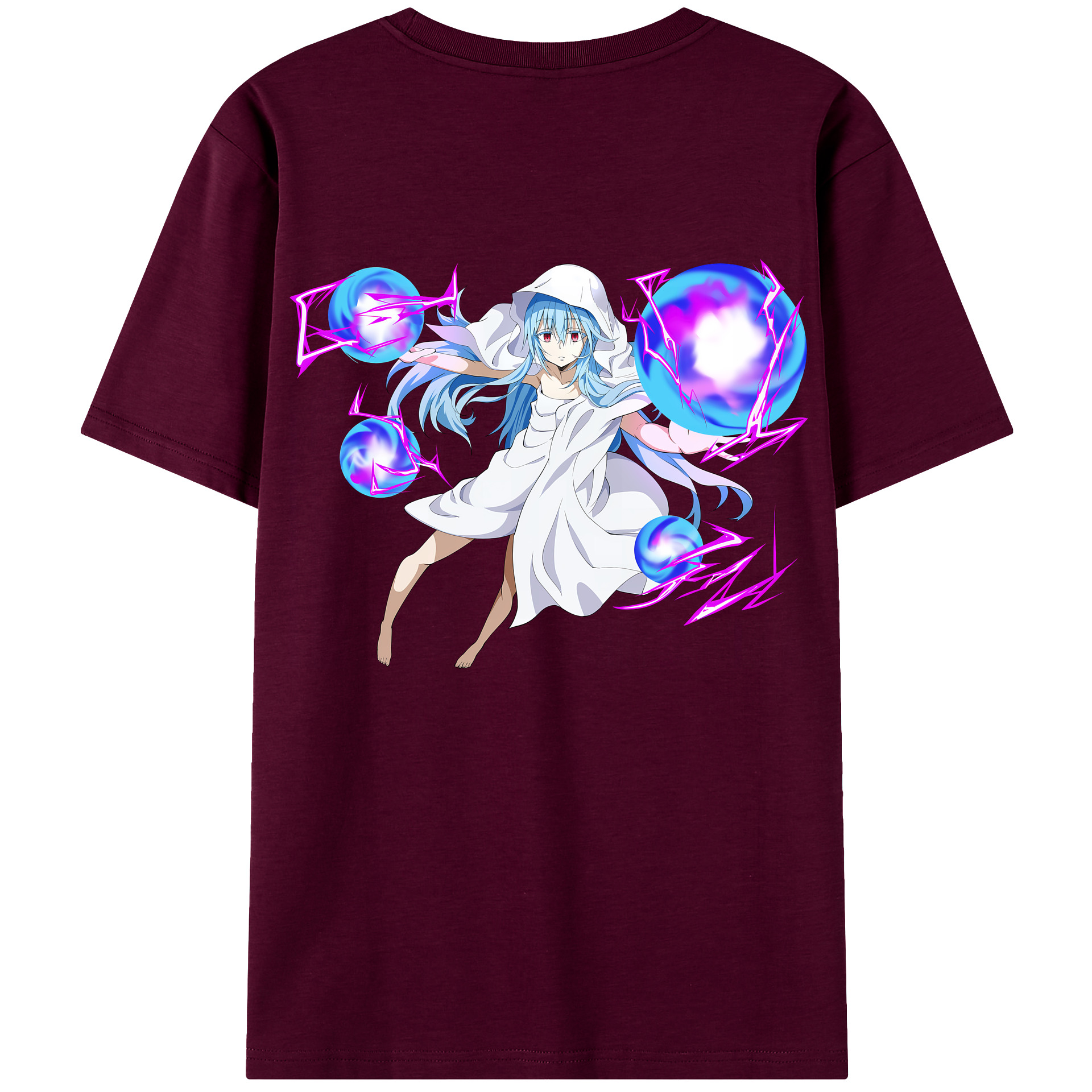 （画像用） 転スラ Regarding Reincarnated to Slime レディース半袖Tシャツ(バックプリント)